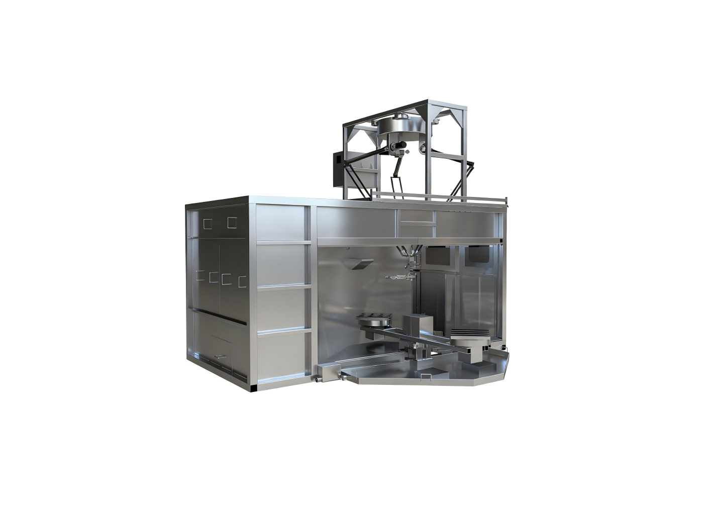 鑫科马桶喷釉工作站